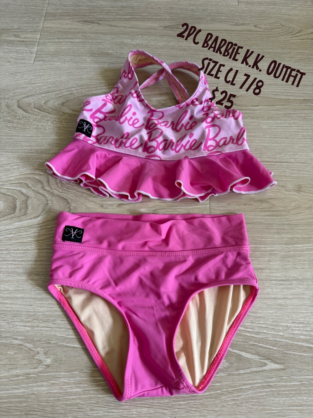 Barbie Girls' Pink 2-Piece Kandi Kouture; No stains, Great Condition